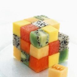 fruit cube