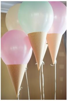 Ice cream baloons