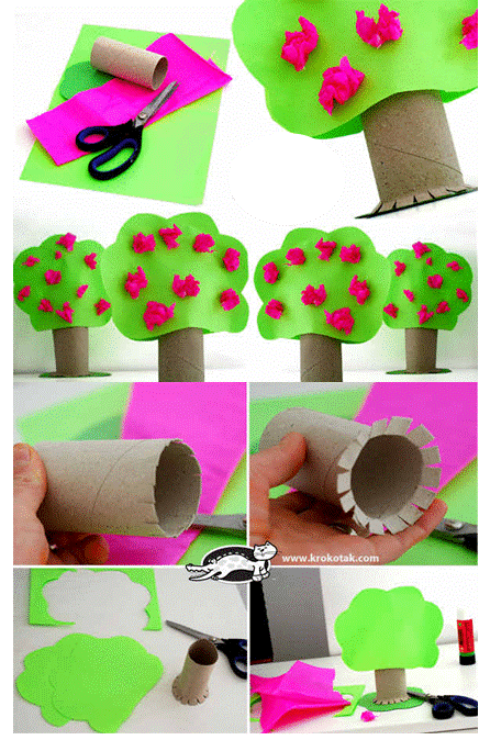 Towel paper roll tree