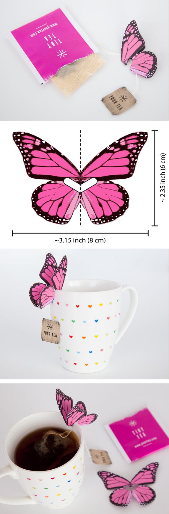 Butterfly on the cup..