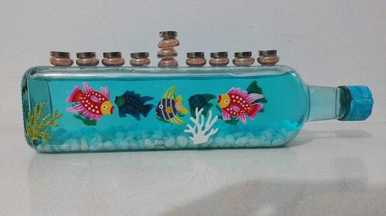 Menora fish tank