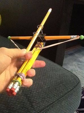 pencil bow and arrow