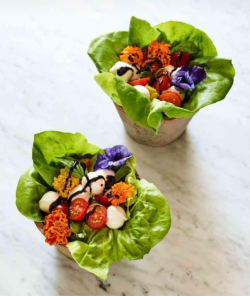 Salad vases for shavuot